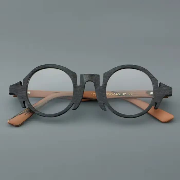 Monture de lunettes en acétate vintage pour hommes et femmes