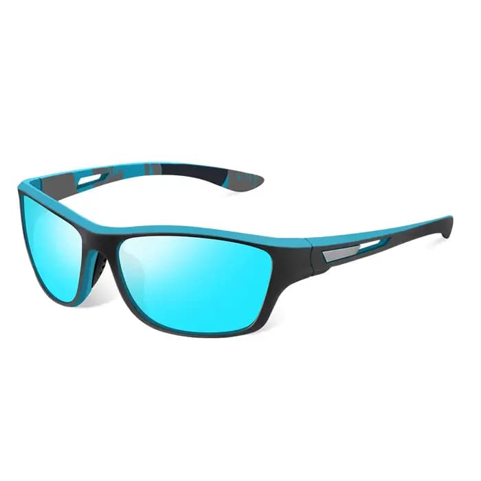 Lunettes de soleil rectangulaires polarisées pour hommes
