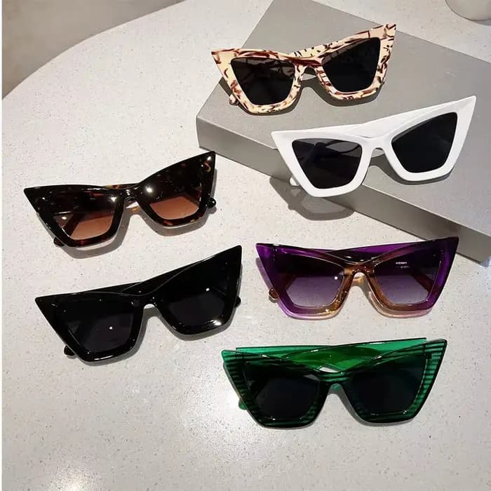 2025New lunettes De soleil mode œil De chat femme Vintage marque De luxe