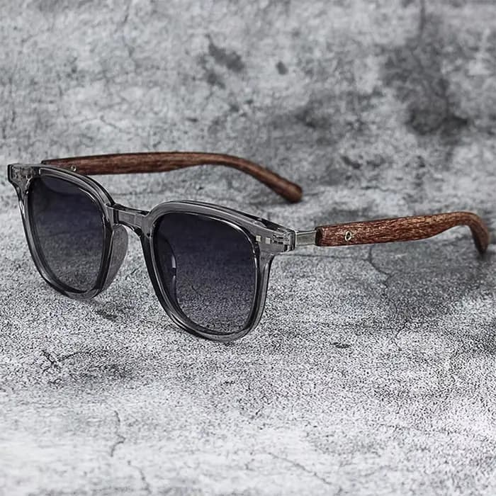 ChimRetro-Lunettes de soleil Mars en bois pour femmes et hommes