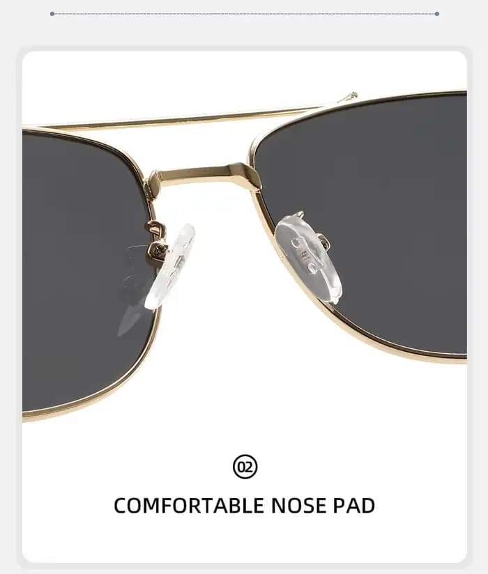 Lunettes de soleil aviateur classiques pour hommes et femmes