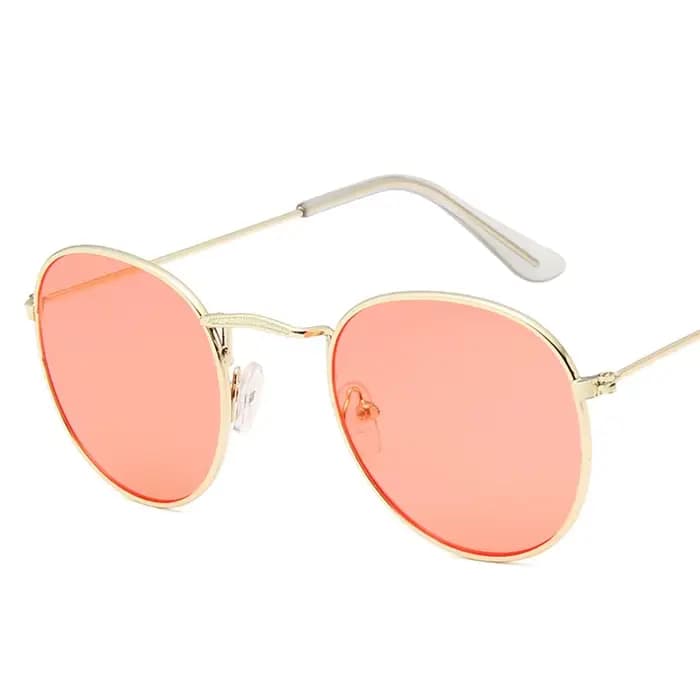 Lunettes de soleil miroir vintage pour hommes et femmes