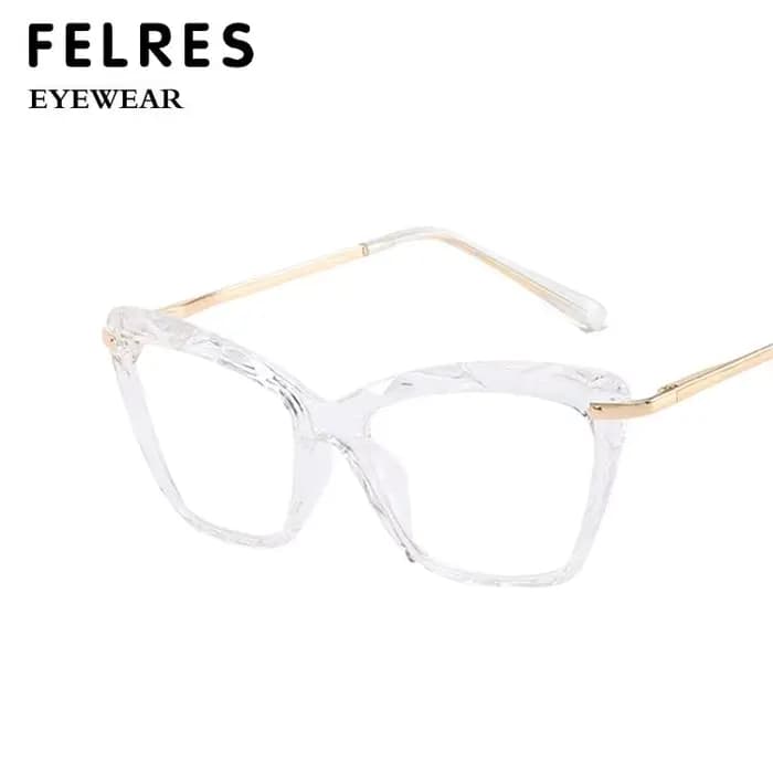 Lunettes de lecture œil de chat anti-lumière bleue