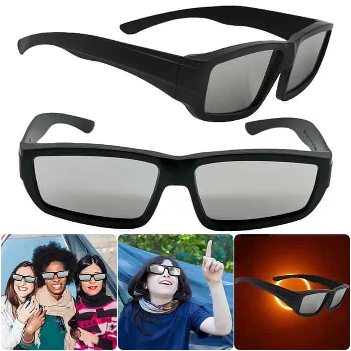 Lot de 1/2/5 lunettes d'éclipse solaire