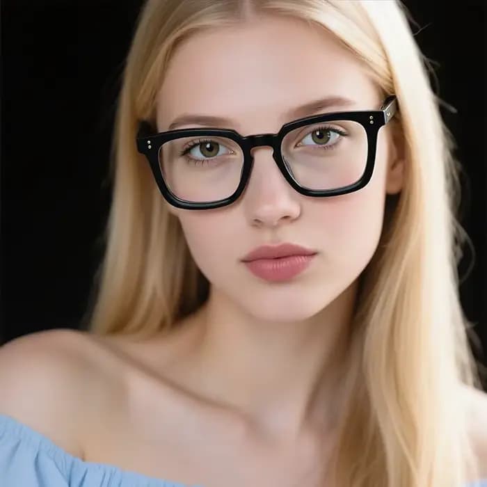 Lunettes à monture en acétate Vintage pour femmes et hommes