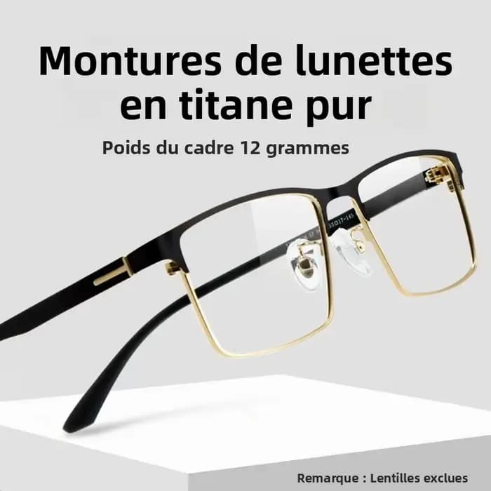 Lunettes de lecture photochromiques pour hommes