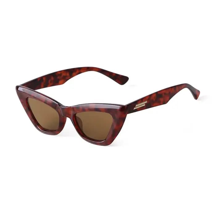 LAURINNY mignon Sexy Vintage oeil De chat lunettes De soleil femme