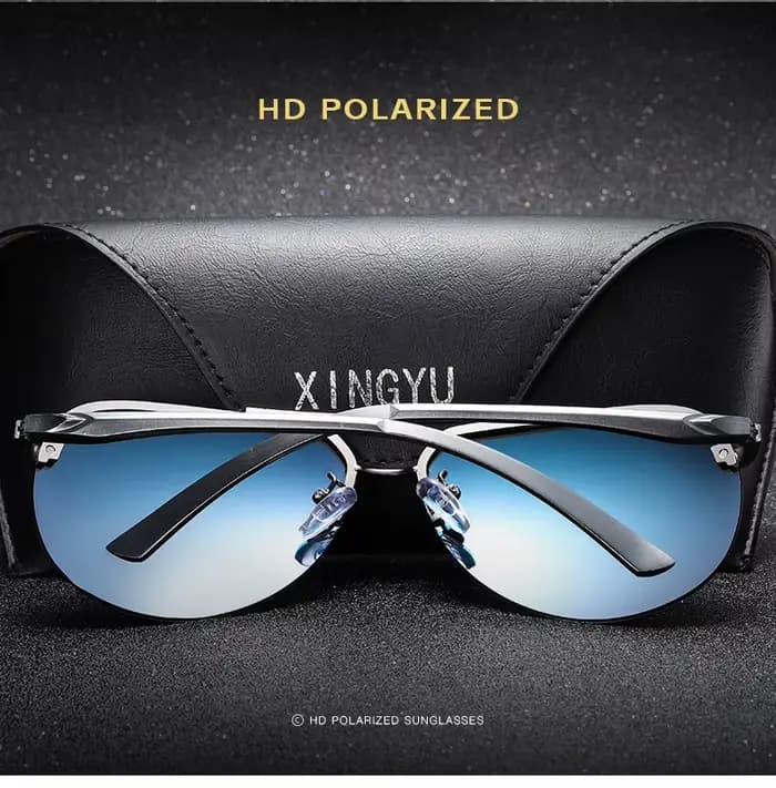 Mme Mâle Nouveau Classique Lunettes De Soleil Polarisées Dazzle Couleur Film Miroir Printemps