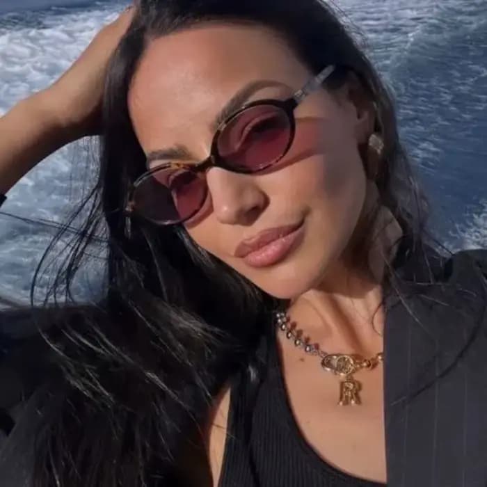 Lunettes de soleil léopard ovales unisexes