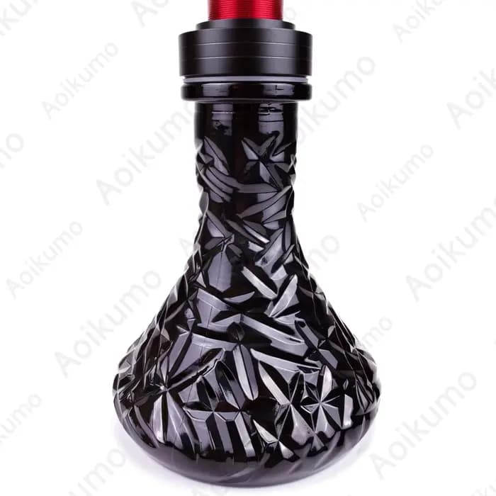 Petite bouteille en verre pour ovale guilé en losange, d'extraction universel, base pour chicha, accessoires pour ovale guilé, nouveau
