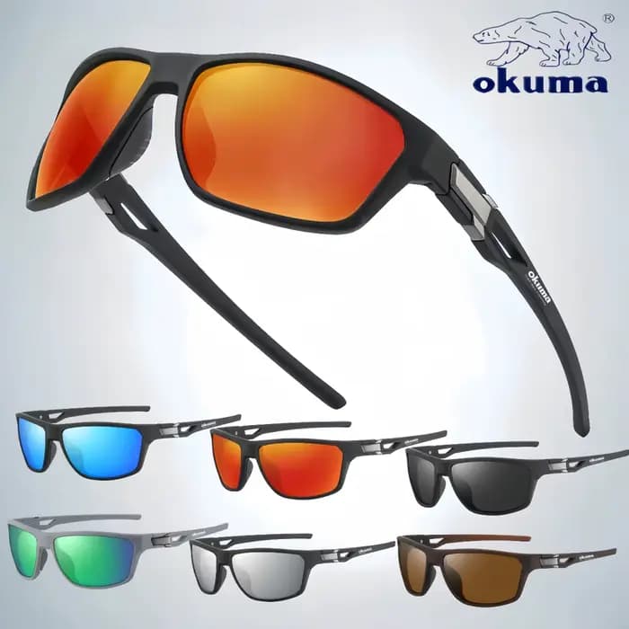 Les lunettes polarisées haute définition Okuma sont résistantes aux UV et conviennent aux sports de plein air et aux loisirs.