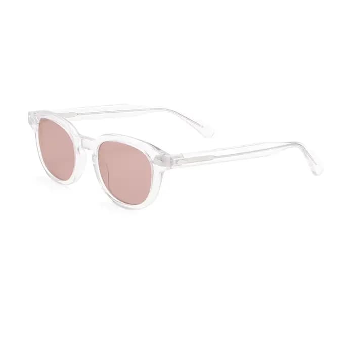 Lunettes de Soleil Transparentes en Acétate