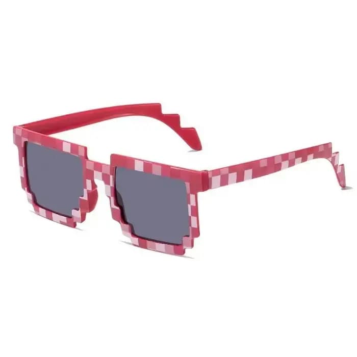 Lunettes de soleil Pixel rétro pour adultes
