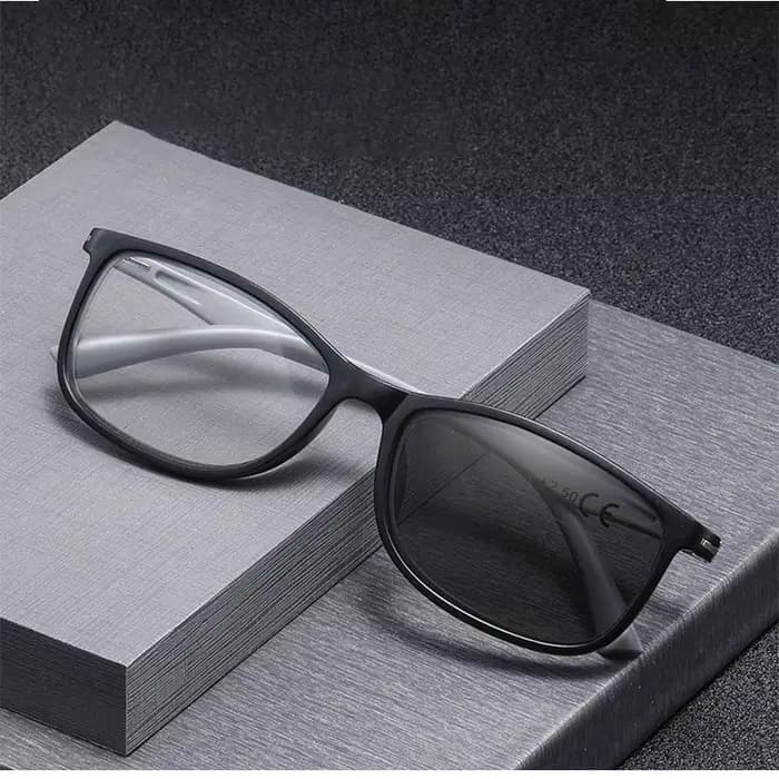 Lunettes d'affaires rectangulaires pour hommes