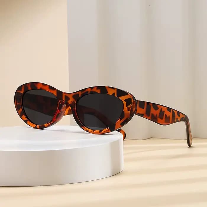 Lunettes de randonnée ovales œil de chat Anti-lumière pour femmes