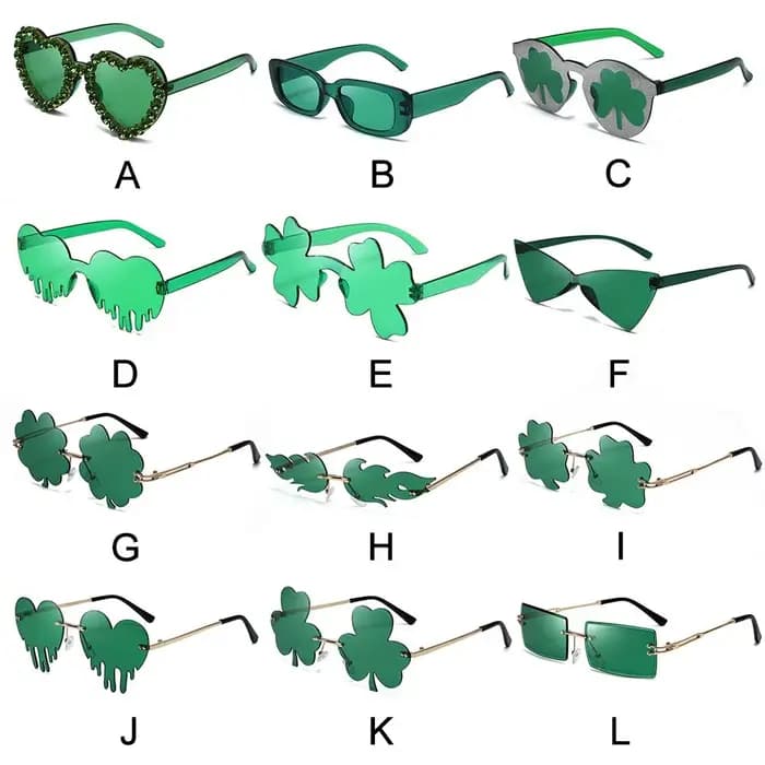 Lunettes de soleil sans monture pour hommes et femmes