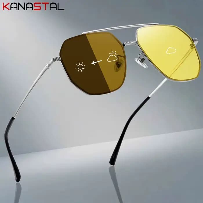 Hommes Vision nocturne lunettes de soleil UV400