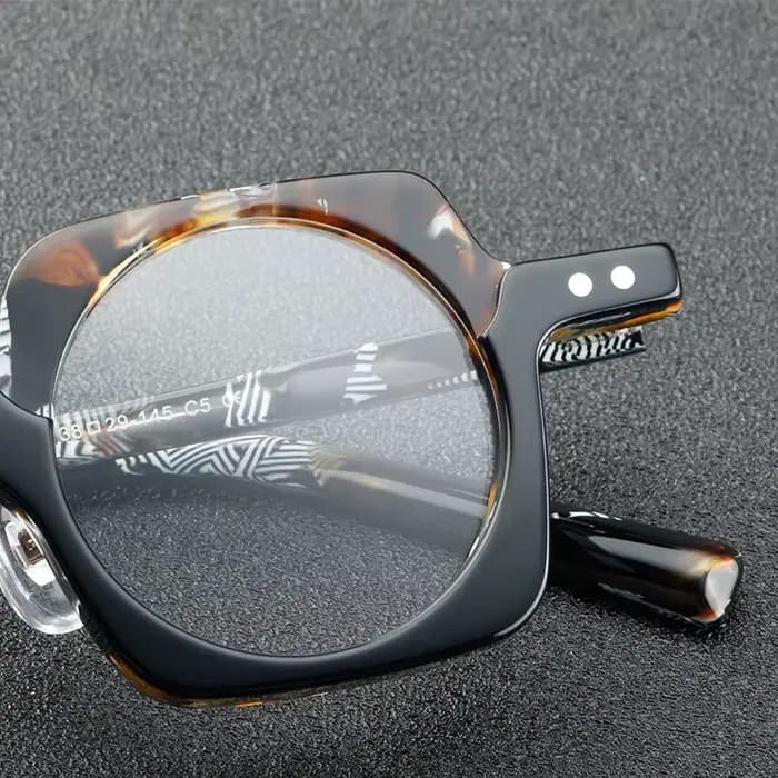 Lunettes en acétate haut de gamme pour hommes et femmes