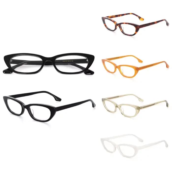 Lunettes Vintage en acétate de haute qualité pour femmes