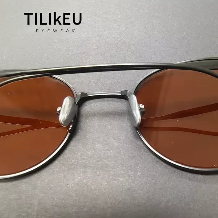 Nouvelles Lunettes de Soleil Tendance en Titane Pur pour Hommes