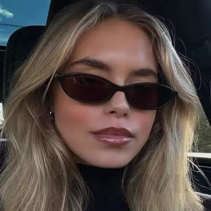Lunettes de soleil marron léopard pour femmes