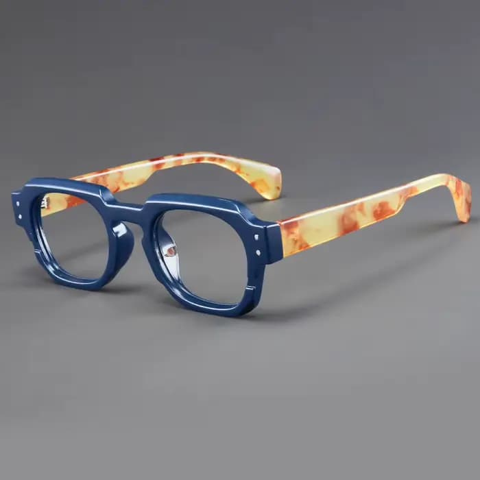 Montures de lunettes polygonales irrégulières pour hommes et femmes pour les sorties quotidiennes