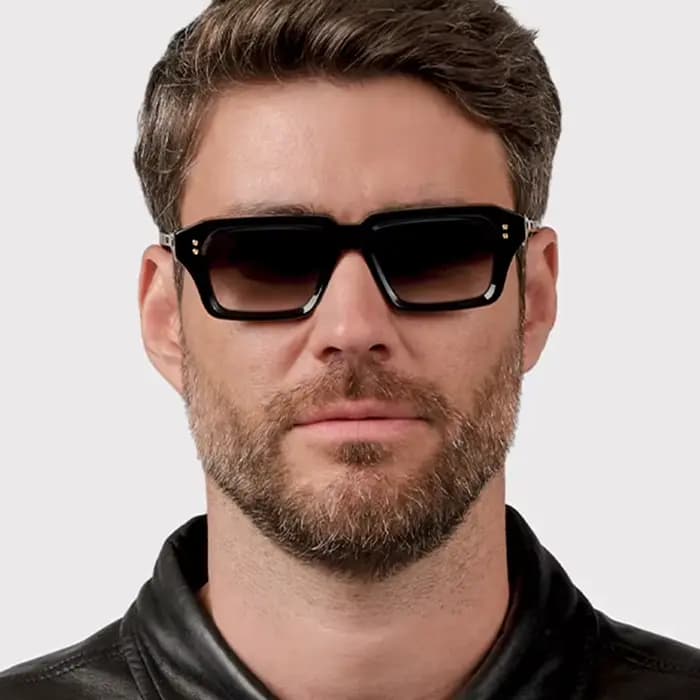 Lunettes de soleil carrées pour hommes