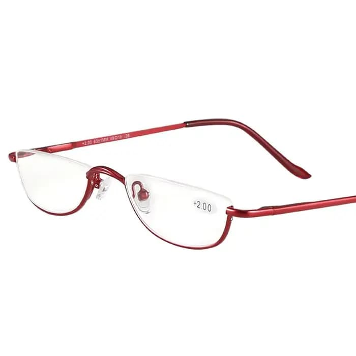 Lunettes de lecture demi-lune en métal