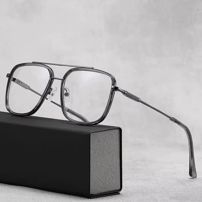 Lunettes de vue rétro pour hommes -1