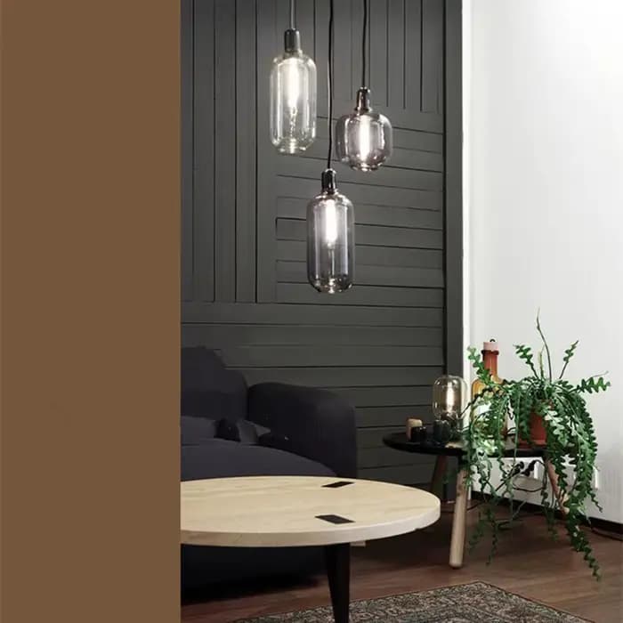 Normann Amp suspension rétro LED verre suspension lampe pour chambre salle à manger salon Restaurant décor nordique marbre lustre
