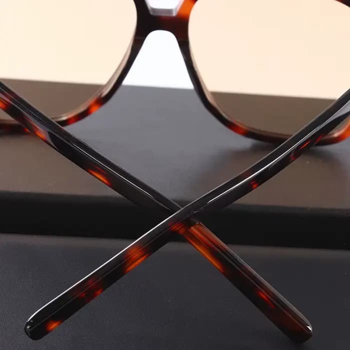 Lunettes de soleil de luxe en acétate pour femmes