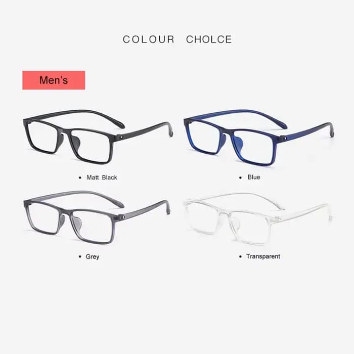 Monture de lunettes sans vis et Non métallique