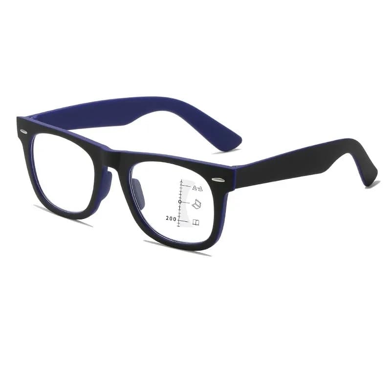 Lunettes de lecture progressives avec blocage de la lumière bleue, verres antireflet pour hommes et 