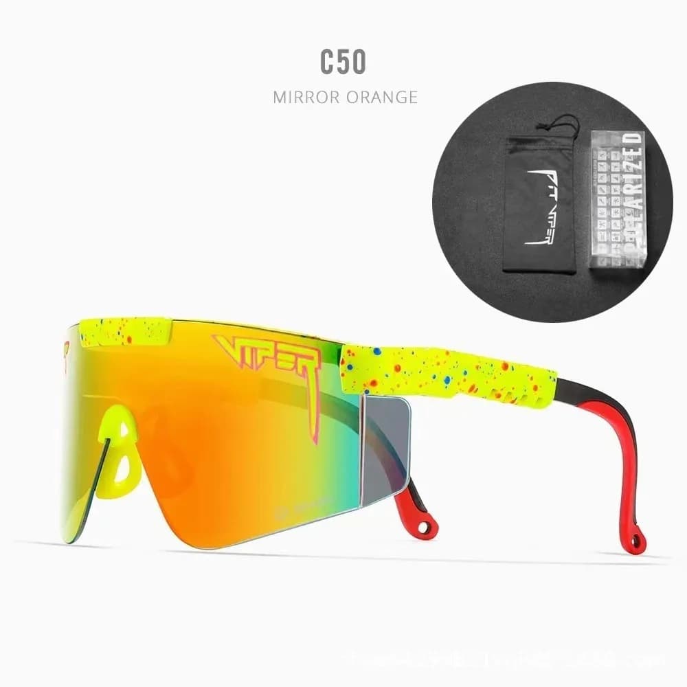 Lunettes de soleil de sport rétro Pit Viper, modèle surdimensionné, pour femmes et hommes, avec verr