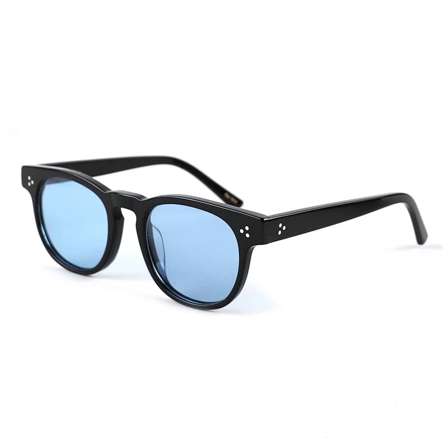 Lunettes de soleil Johnny Depp pour hommes et femmes, polarisées, style DUDEL, monture vintage en ac