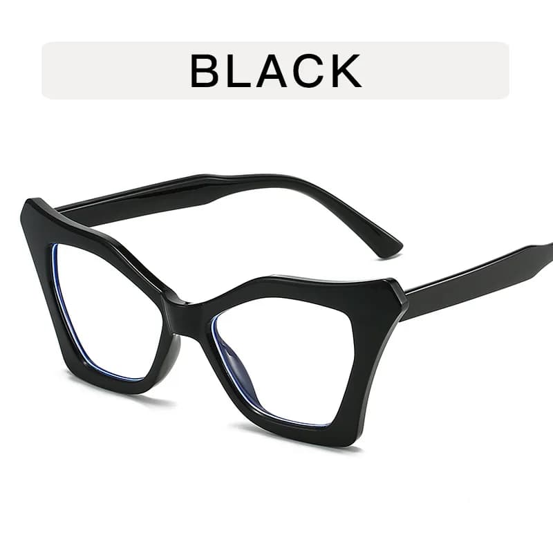 Montures de lunettes en forme de papillon pour femmes, montures en verre Mn européennes et américain