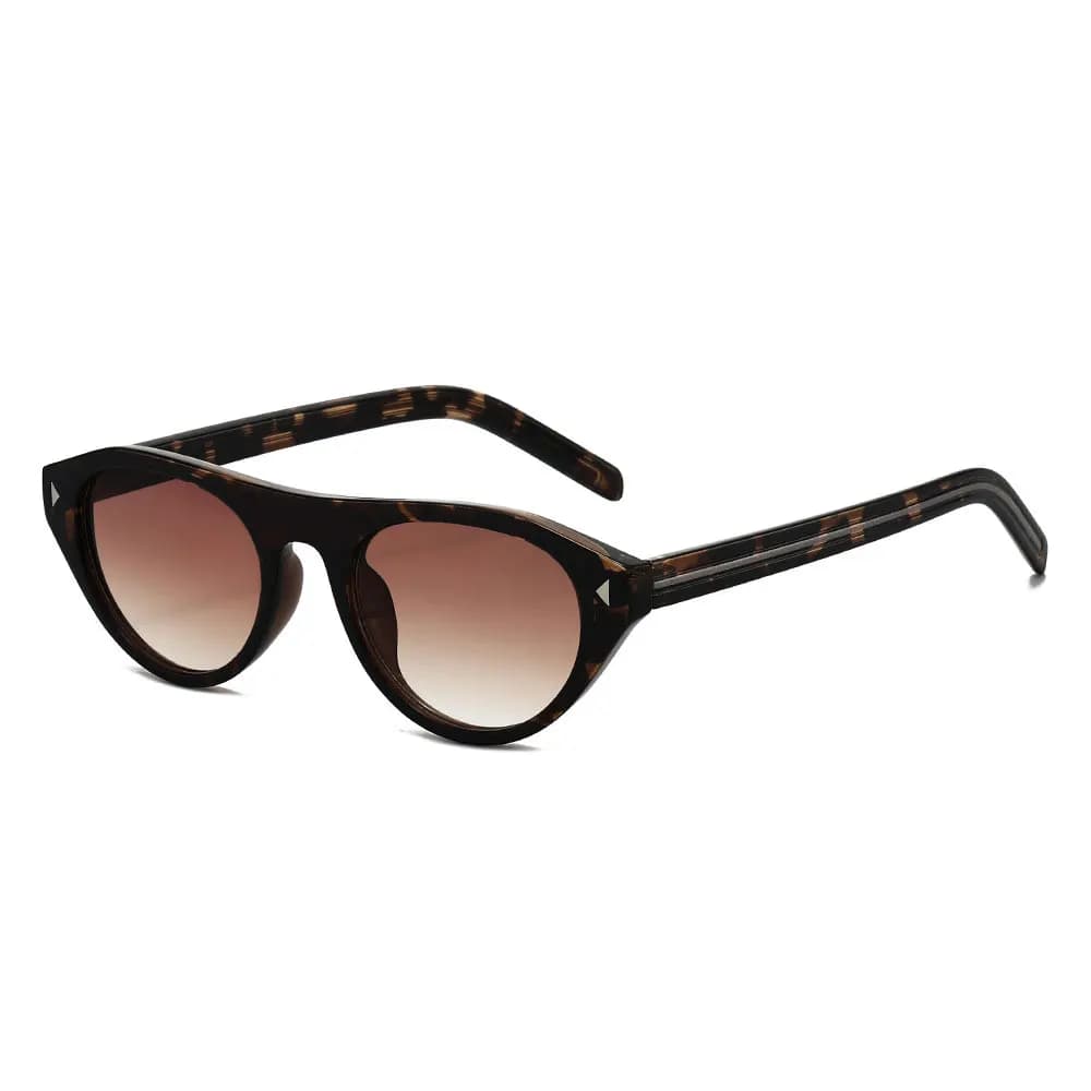 Nouvelles Lunettes de Soleil Œil de Chat Petites et Tendance 2026 pour Femmes, Style Vintage Triangl