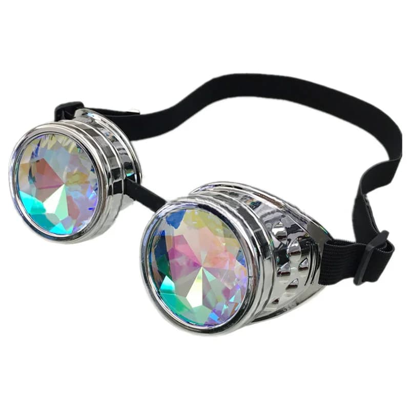 Lunettes Steampunk Vintage pour Homme et Femme, d'expériences de Style Gothique, Cosplay, Décoration