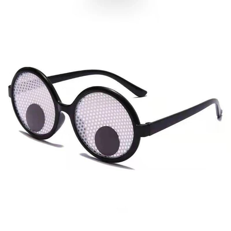 Lunettes amusantes Cosplay, accessoires de Costumes d'halloween, lunettes roulantes, cadeaux de noël