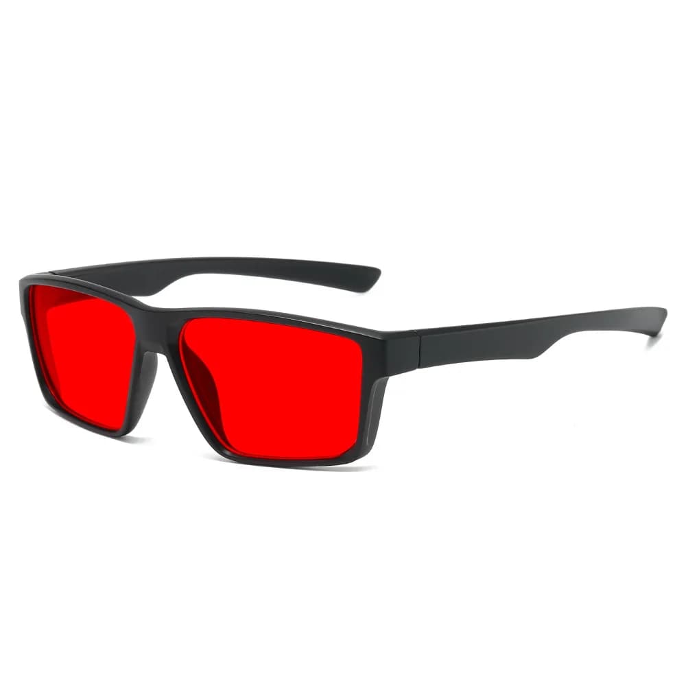 Lunettes de jeu européennes pour hommes et femmes, verres rouge-orange, anti-lumière bleue, pour ord