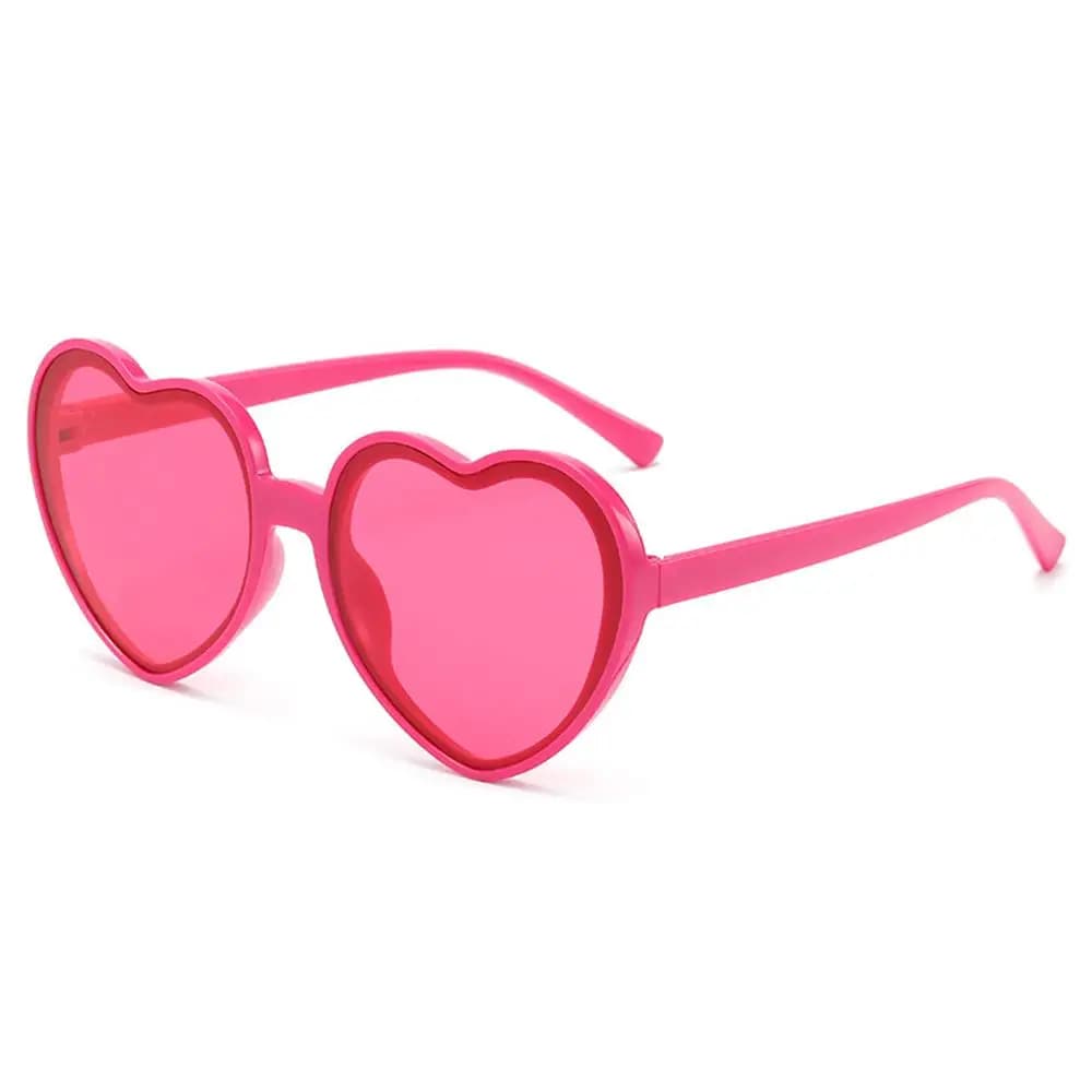 Lunettes de soleil en forme de cœur, lunettes de soleil en forme de cœur, lunettes de protection UV4