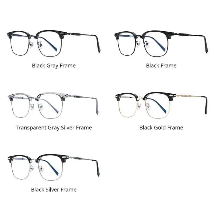NIANZHEN alliage de titane lunettes cadre hommes carré marque Design lunettes femmes ultraléger rétr