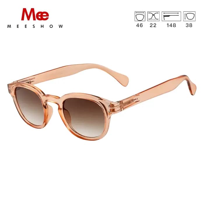 Meeshow marque rétro hommes lunettes de soleil femmes unisexe élégant lunettes de soleil femme vinta