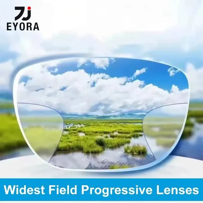 EYORA lentilles multifocales CR39 de haute qualité 1.56/1.61/1.67/1.74 lentilles progressives profes