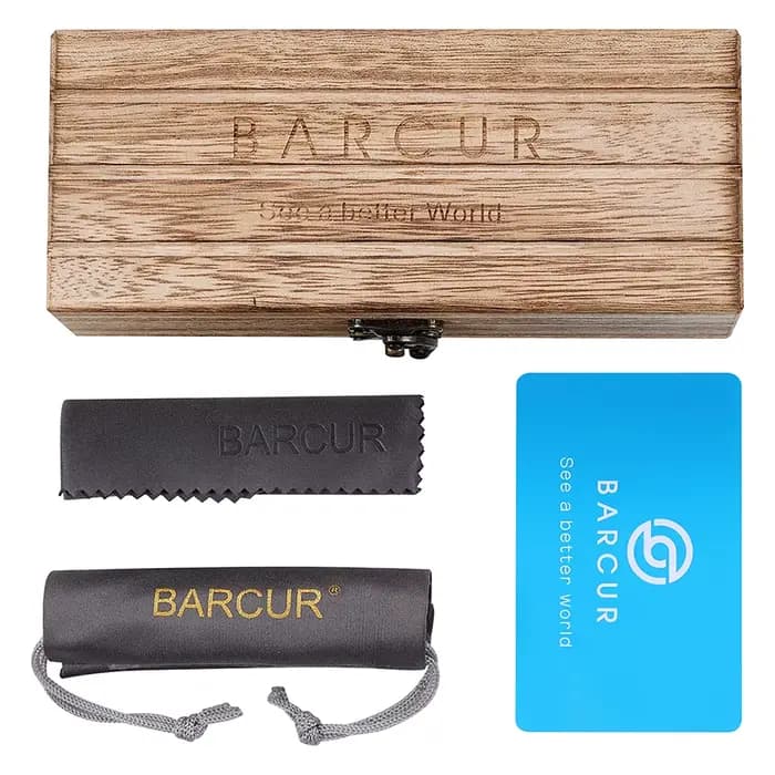 Lunettes Anti-rayons bleus en bois de BARCUR lunettes d'ordinateur lunettes optiques Anti-blocage de