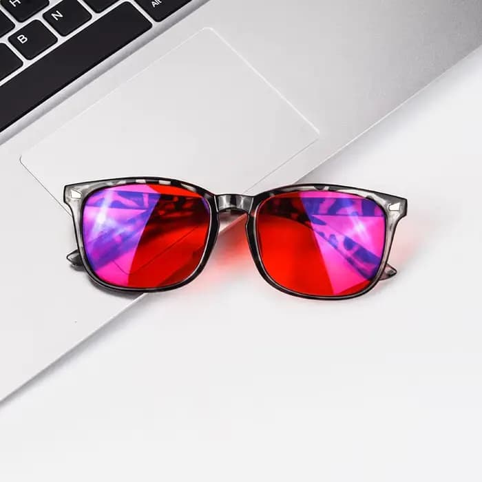Lunettes bloquant la longueur d'onde bleue et verte, lunettes bloquant la lumière disruptive pour un