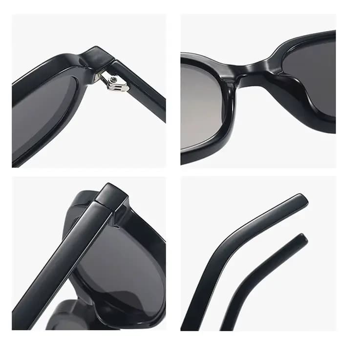 DDDLONG rétro mode ronde Punk lunettes de soleil femmes hommes lunettes de soleil classique Vintage