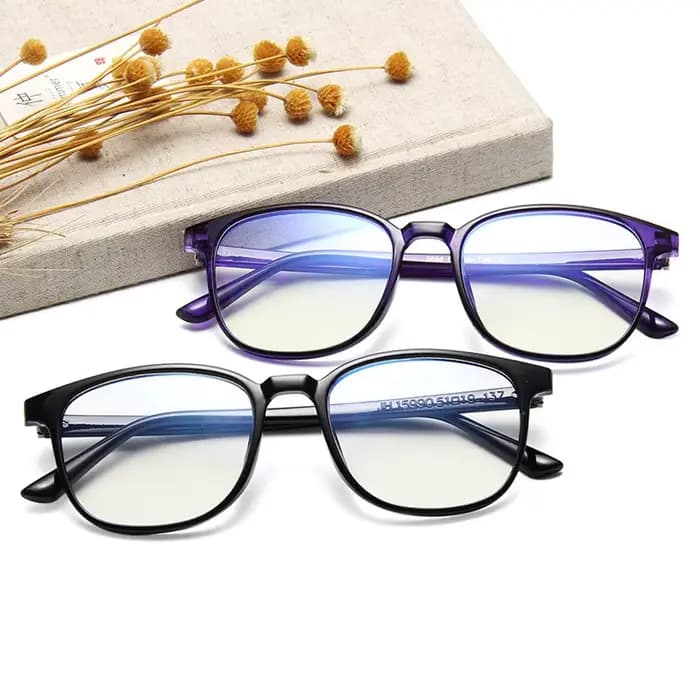 RMM rétro hommes lunettes cadre mode ordinateur lunettes cadre femmes Anti-lumière bleue Transparent