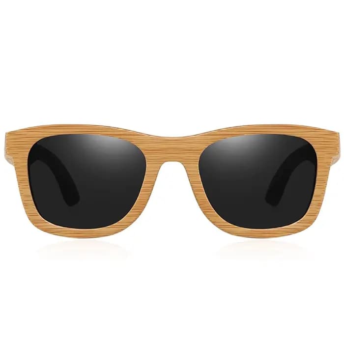 BARCUR-Lunettes de soleil rétro pour hommes et femmes, polarisées, en bambou, faites à la main, en b