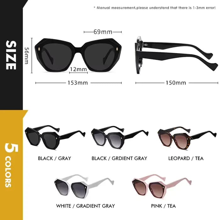 LIOUMO marque de luxe Design lunettes de soleil pour femmes polarisées mode dames dégradé lunettes A